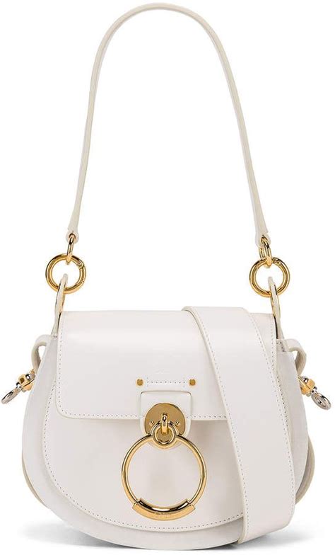 chloe tess bag white